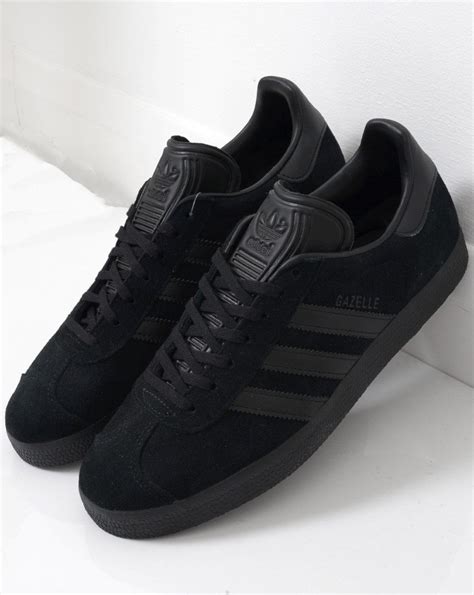 black adidas gazelle indoor|adidas gazelle all black.